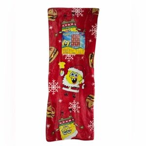 NWT Nickelodeon Red SpongeBob Throw